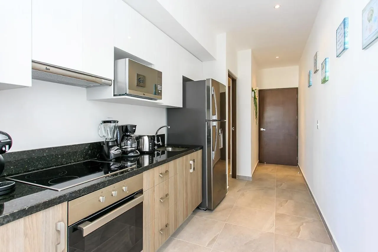 Apartment Stunning Marea With Stellar Oceanview Rooftop Pool! Playa del Carmen