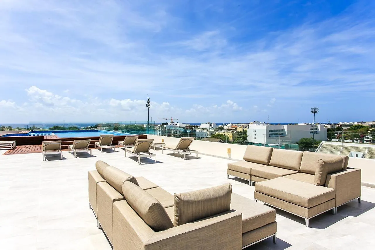 Apartment Stunning Marea With Stellar Oceanview Rooftop Pool! Playa del Carmen