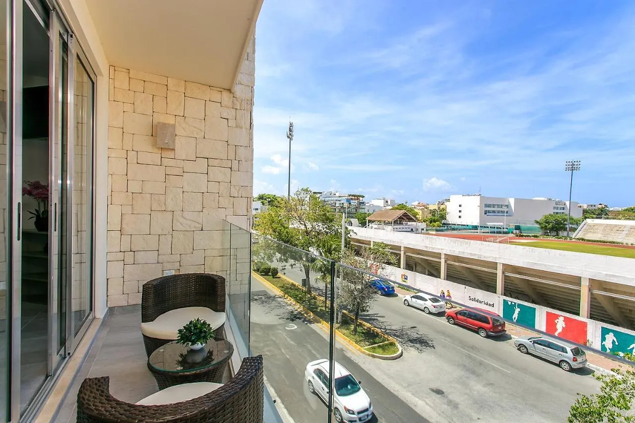 Stunning Marea With Stellar Oceanview Rooftop Pool! Playa del Carmen Apartment
